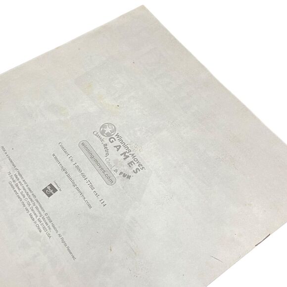 RISK Vintage Board Game 2008 Parker Brothers Inc. Continental Instructions Rules - Picture 9 of 9